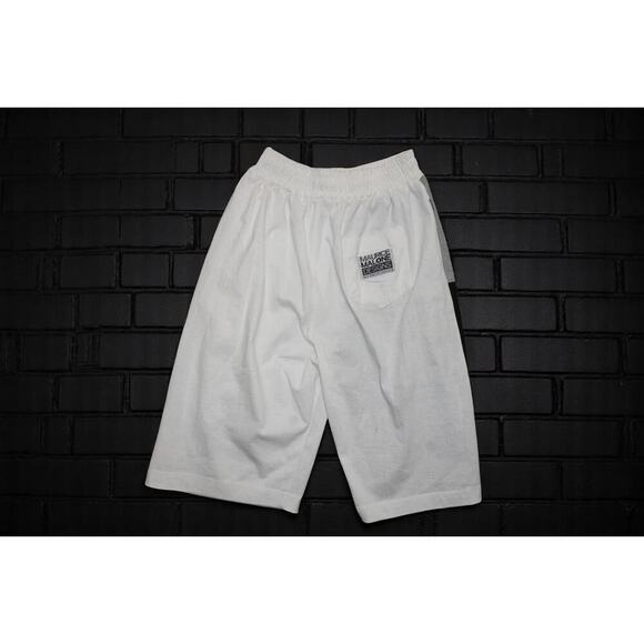 Maurice Malone Designs Colorblock Hoodie Shorts Set Men’s L White Gray Black MMI - Picture 9 of 14